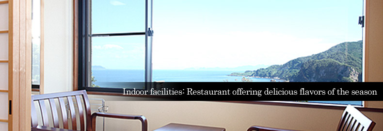 Indoor facilities: Restaurant offering delicious flavors of the season